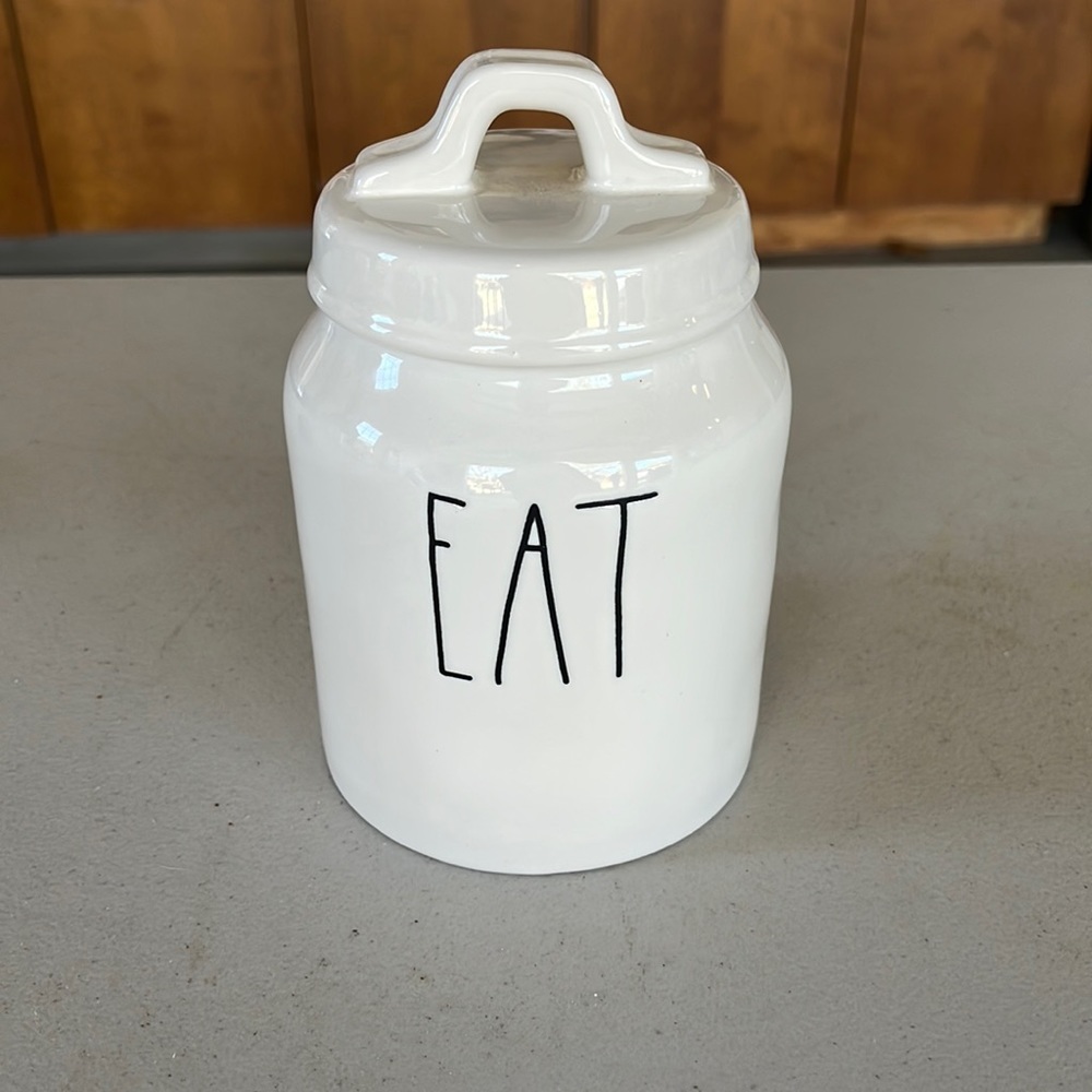 Rae Dunn LL “EAT” Small Cannister